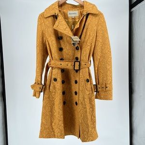 BURREALLY‎ GOLD SILK BLEND JACKET